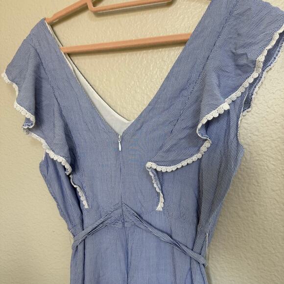 Revolve Cupcakes and Cashmere Mitzi Dress Size 8 in Monaco Blue $118 Retail - Picture 4 of 8